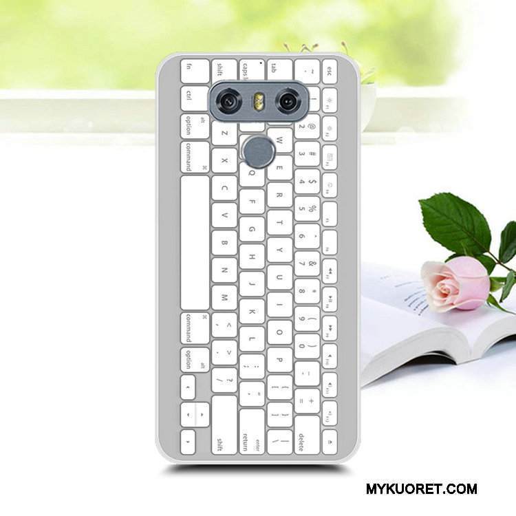 Kuori Lg V30 Silikoni Persoonallisuus Murtumaton, Kotelo Lg V30 Suojaus Puhelimen Kuoret Trendi