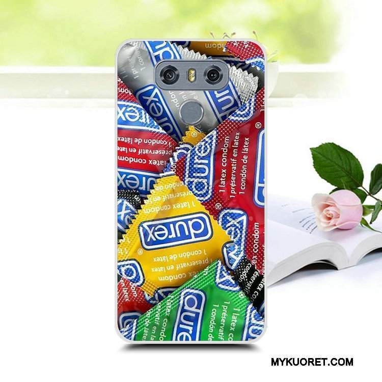 Kuori Lg V30 Silikoni Persoonallisuus Murtumaton, Kotelo Lg V30 Suojaus Puhelimen Kuoret Trendi