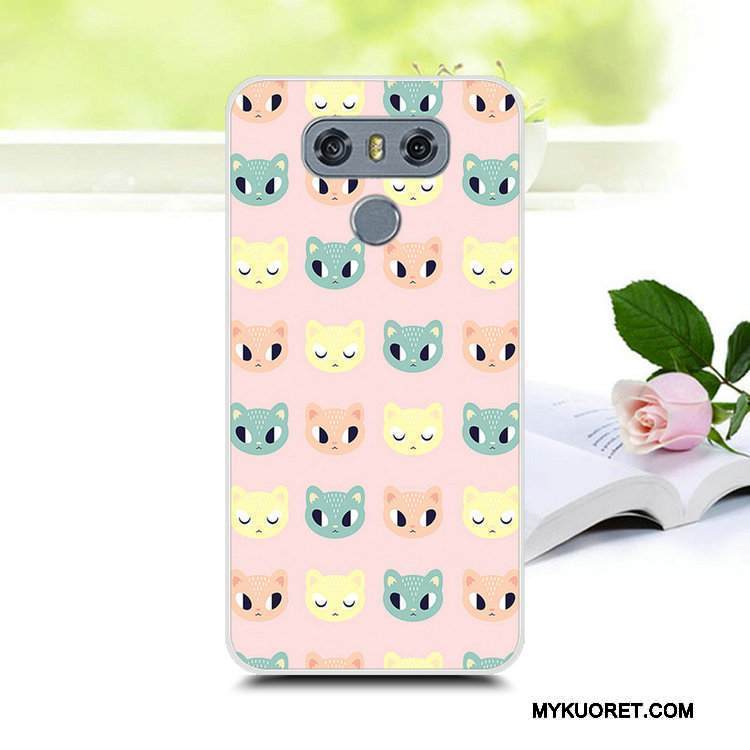 Kuori Lg V30 Silikoni Persoonallisuus Murtumaton, Kotelo Lg V30 Suojaus Puhelimen Kuoret Trendi