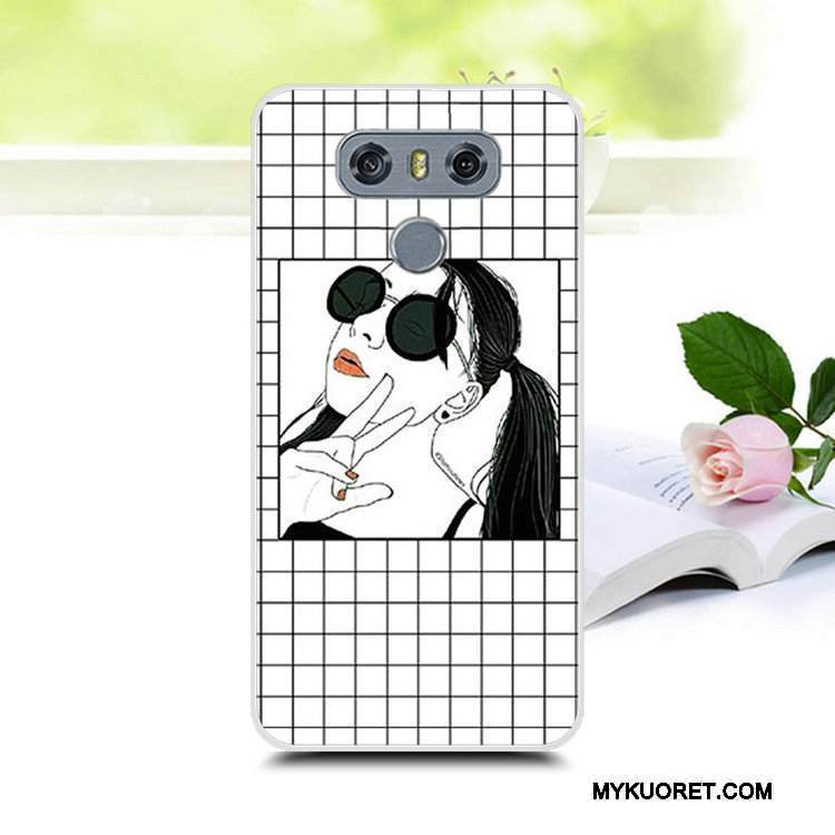 Kuori Lg V30 Silikoni Persoonallisuus Murtumaton, Kotelo Lg V30 Suojaus Puhelimen Kuoret Trendi