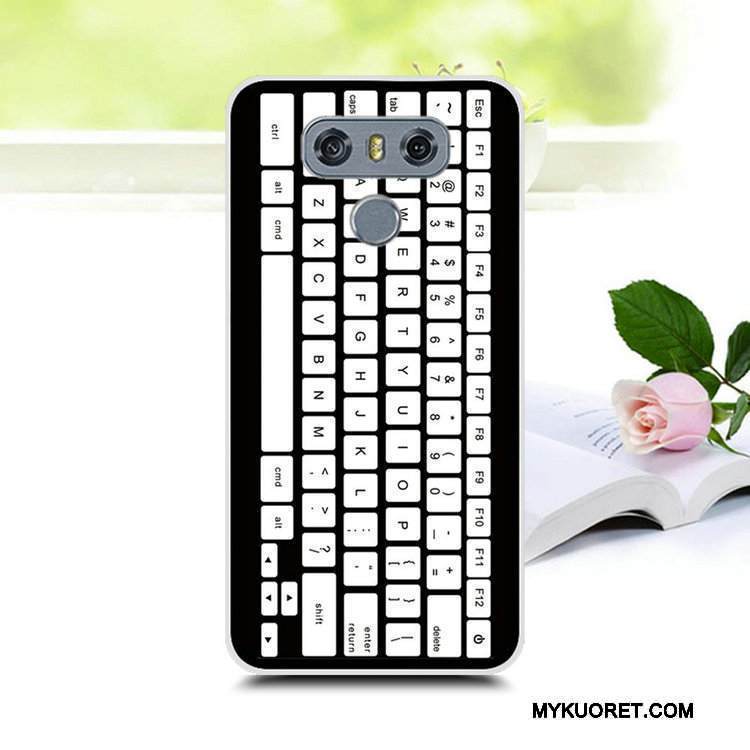 Kuori Lg V30 Silikoni Persoonallisuus Murtumaton, Kotelo Lg V30 Suojaus Puhelimen Kuoret Trendi