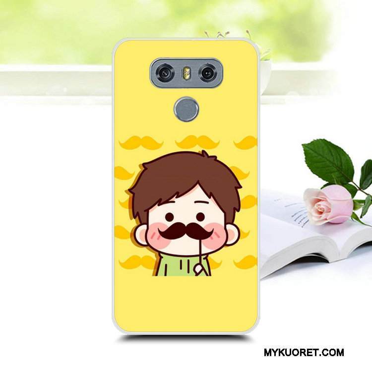 Kuori Lg V30 Silikoni Persoonallisuus Murtumaton, Kotelo Lg V30 Suojaus Puhelimen Kuoret Trendi