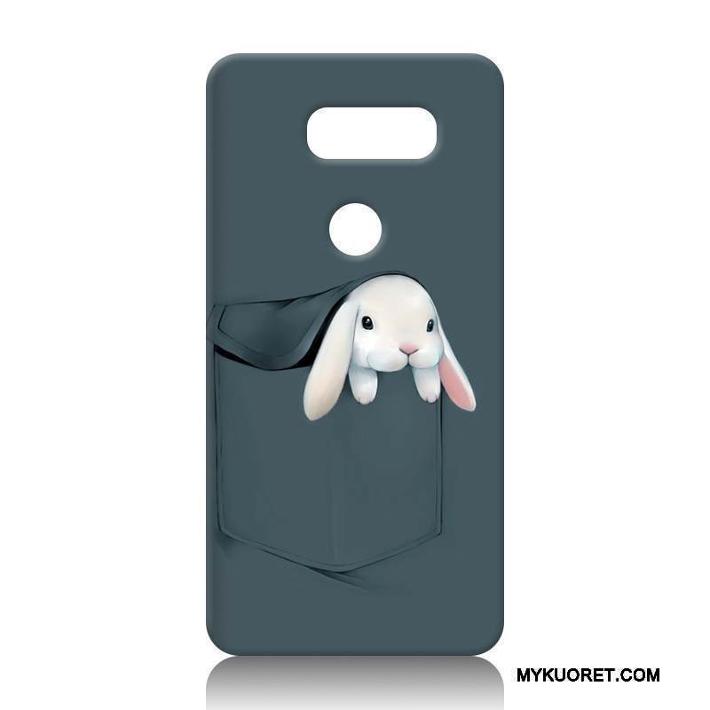 Kuori Lg V30 Silikoni Persoonallisuus Puhelimen Kuoret, Kotelo Lg V30 Laukut Valkoinen Murtumaton