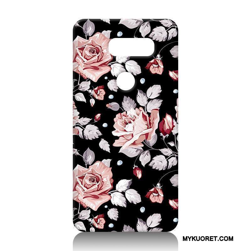 Kuori Lg V30 Silikoni Persoonallisuus Puhelimen Kuoret, Kotelo Lg V30 Laukut Valkoinen Murtumaton