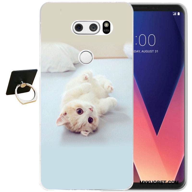 Kuori Lg V30 Suojaus Puhelimen Kuoret Musta, Kotelo Lg V30 Laukut