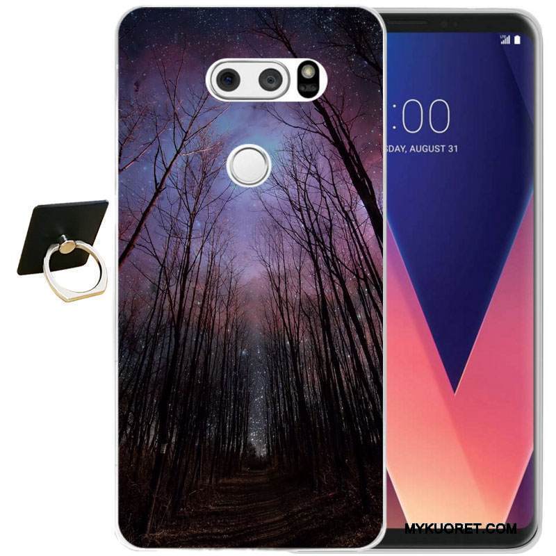 Kuori Lg V30 Suojaus Puhelimen Kuoret Musta, Kotelo Lg V30 Laukut