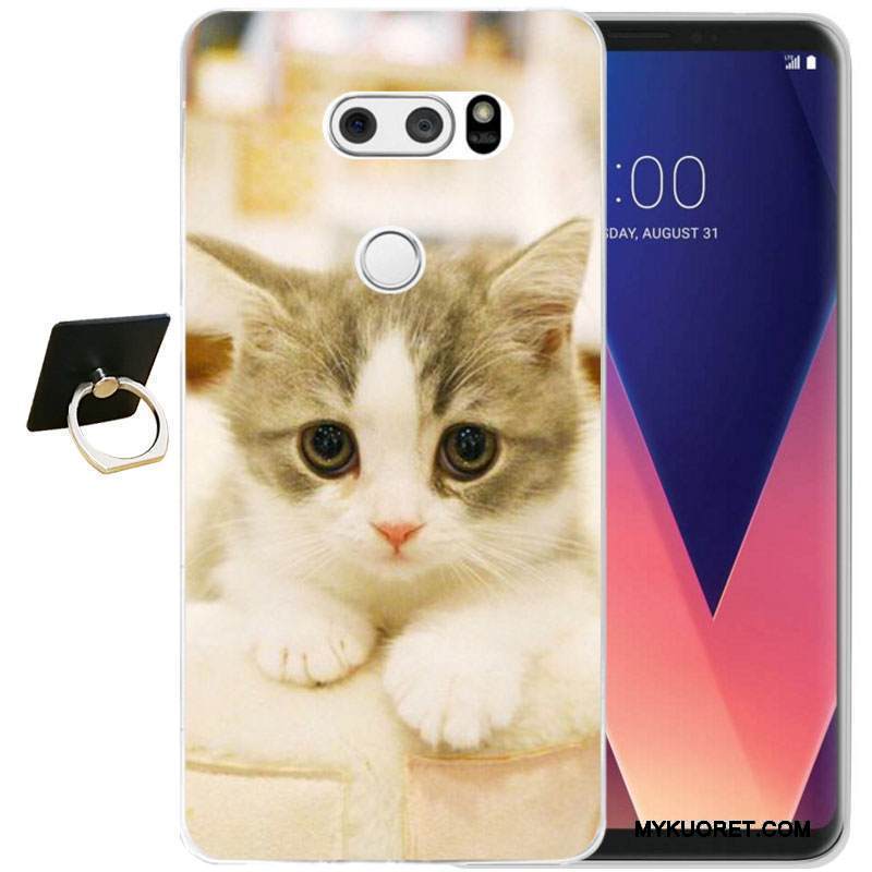 Kuori Lg V30 Suojaus Puhelimen Kuoret Musta, Kotelo Lg V30 Laukut