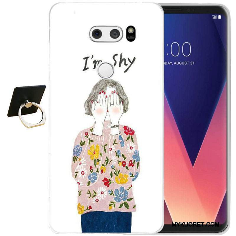 Kuori Lg V30 Suojaus Puhelimen Kuoret Musta, Kotelo Lg V30 Laukut