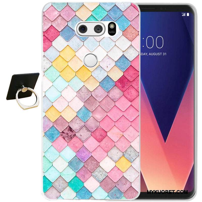 Kuori Lg V30 Suojaus Puhelimen Kuoret Musta, Kotelo Lg V30 Laukut