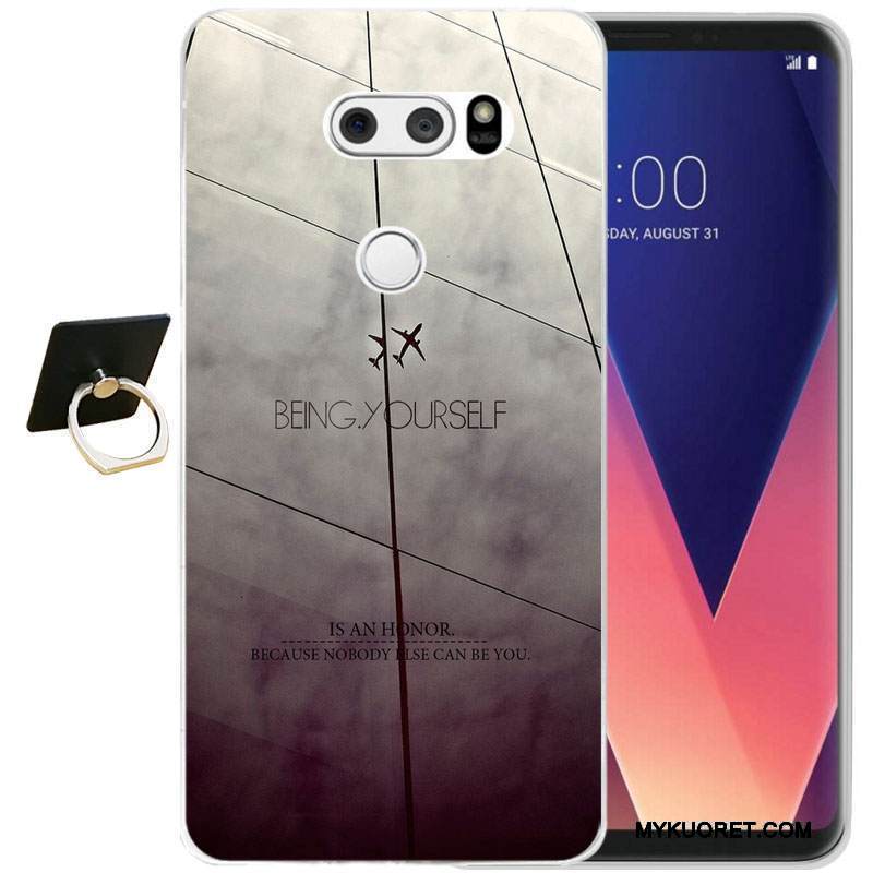 Kuori Lg V30 Suojaus Puhelimen Kuoret Musta, Kotelo Lg V30 Laukut