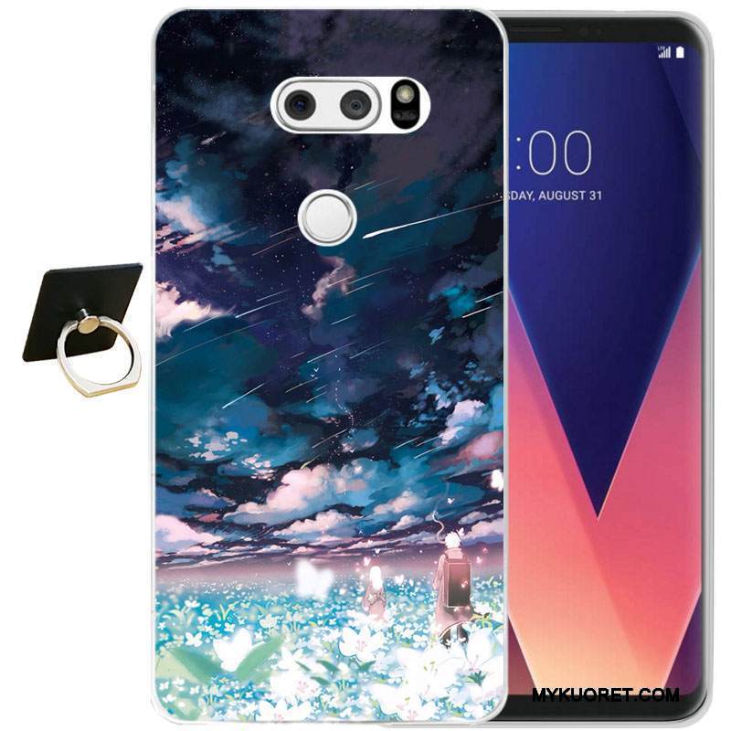 Kuori Lg V30 Suojaus Puhelimen Kuoret Musta, Kotelo Lg V30 Laukut