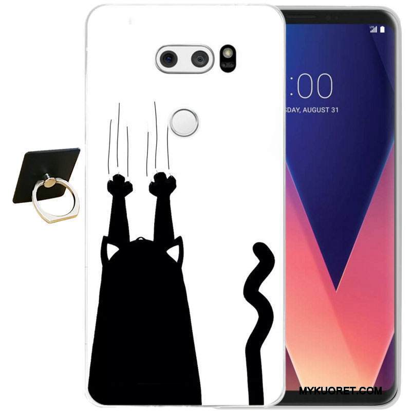 Kuori Lg V30 Suojaus Puhelimen Kuoret Musta, Kotelo Lg V30 Laukut