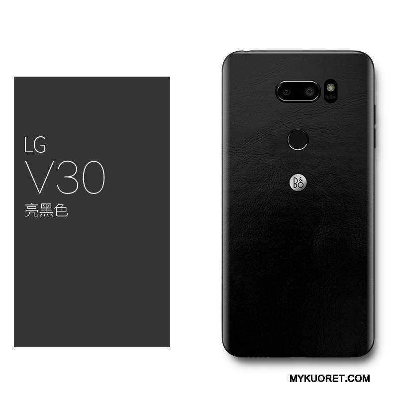 Kuori Lg V30 Ylellisyys Ohut Punainen, Kotelo Lg V30 Laukut Ultra Puhelimen Kuoret