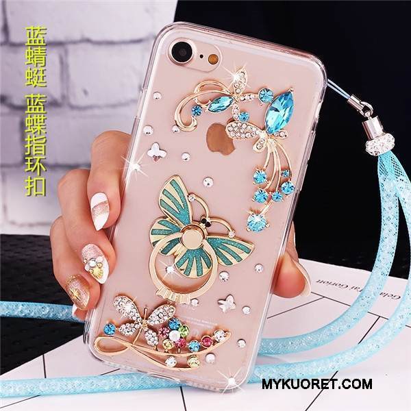 Kuori Lg V30s Tinq Strassi Trendi Murtumaton, Kotelo Lg V30s Tinq Suojaus Sininen Rengas