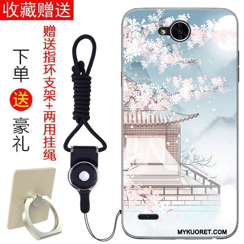 Kuori Lg X Power 2 Laukut Puhelimen Kuoret Trendi, Kotelo Lg X Power 2 Pehmeä Neste Taide Punainen