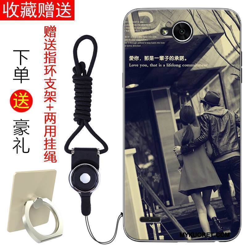 Kuori Lg X Power 2 Laukut Puhelimen Kuoret Trendi, Kotelo Lg X Power 2 Pehmeä Neste Taide Punainen