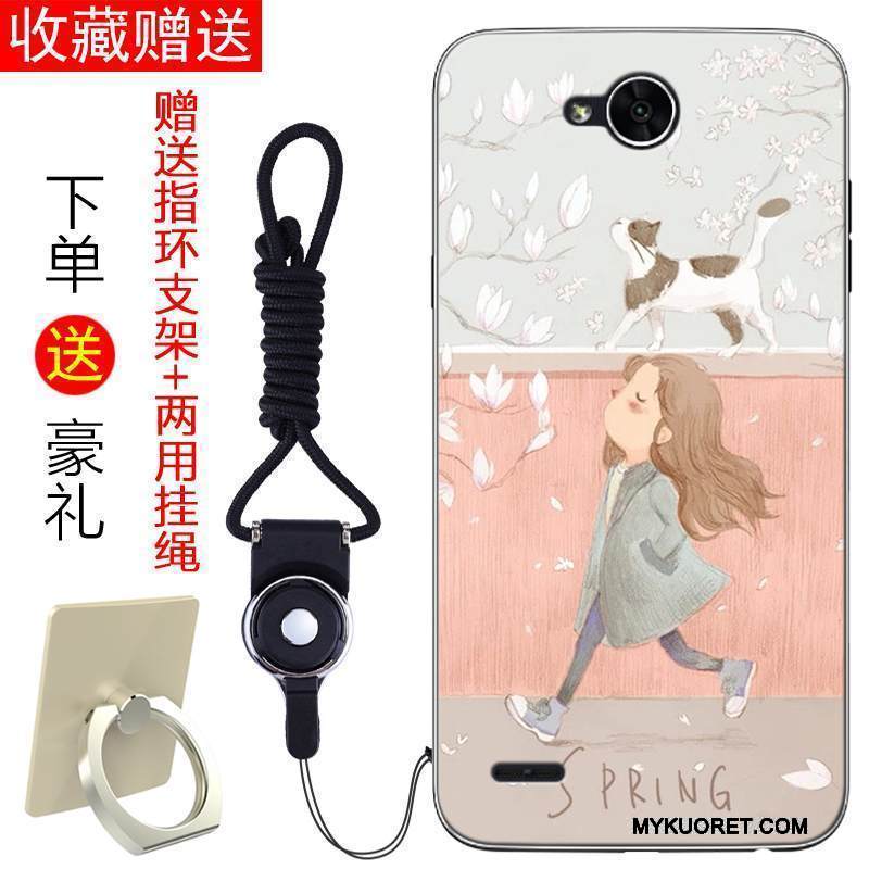 Kuori Lg X Power 2 Laukut Puhelimen Kuoret Trendi, Kotelo Lg X Power 2 Pehmeä Neste Taide Punainen