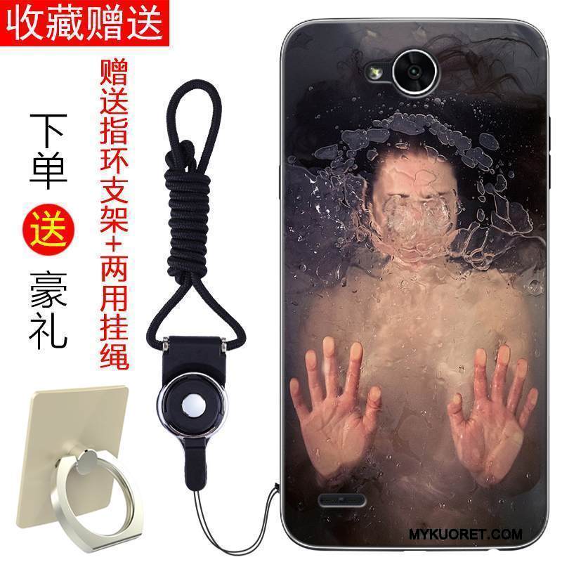 Kuori Lg X Power 2 Laukut Puhelimen Kuoret Trendi, Kotelo Lg X Power 2 Pehmeä Neste Taide Punainen