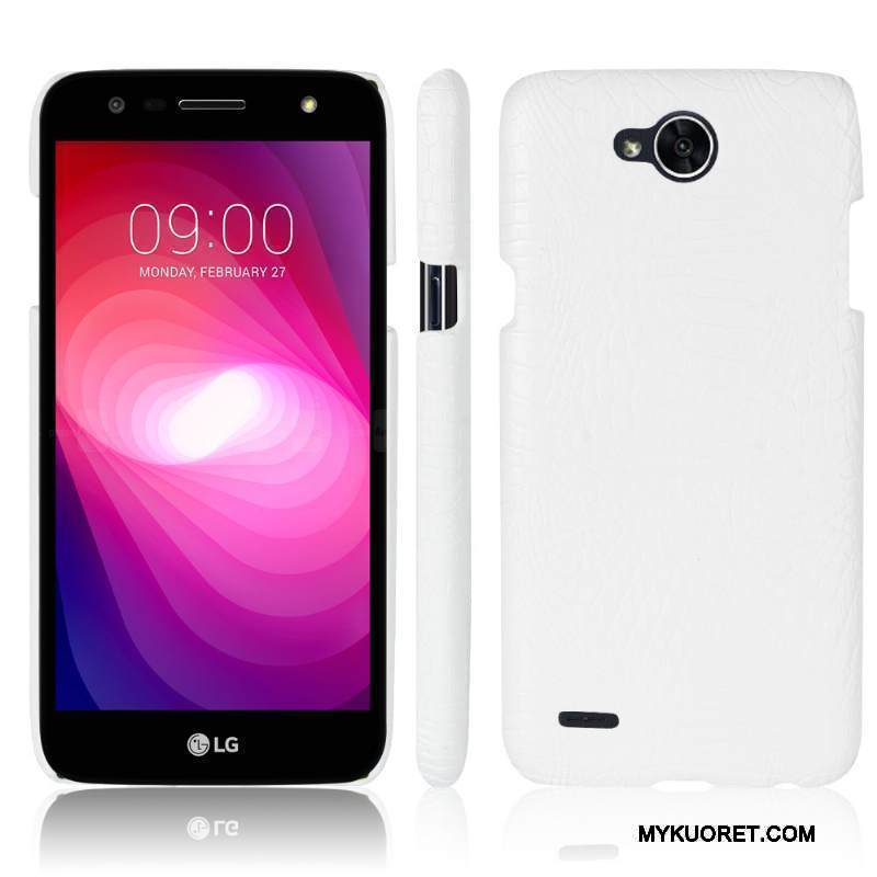 Kuori Lg X Power 2 Nahka Kukkakuvio Uusi, Kotelo Lg X Power 2 Suojaus Vaaleansininen Puhelimen Kuoret