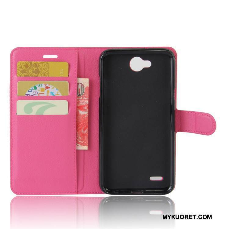 Kuori Lg X Power 2 Nahka Musta, Kotelo Lg X Power 2 Salkku