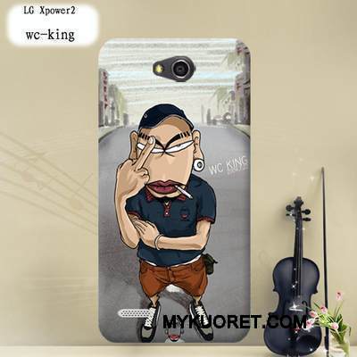 Kuori Lg X Power 2 Pehmeä Neste Läpinäkyvä Puhelimen Kuoret, Kotelo Lg X Power 2 Suojaus Violetti