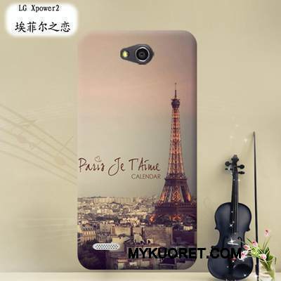 Kuori Lg X Power 2 Pehmeä Neste Läpinäkyvä Puhelimen Kuoret, Kotelo Lg X Power 2 Suojaus Violetti