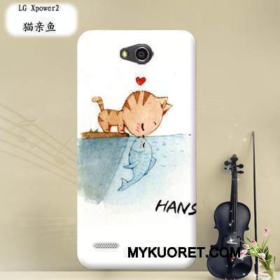 Kuori Lg X Power 2 Pehmeä Neste Läpinäkyvä Puhelimen Kuoret, Kotelo Lg X Power 2 Suojaus Violetti