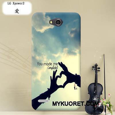 Kuori Lg X Power 2 Pehmeä Neste Läpinäkyvä Puhelimen Kuoret, Kotelo Lg X Power 2 Suojaus Violetti