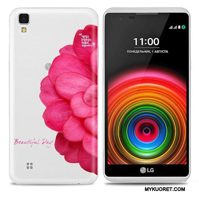 Kuori Lg X Power Pehmeä Neste Uusi Punainen, Kotelo Lg X Power Sarjakuva Murtumaton Puhelimen Kuoret