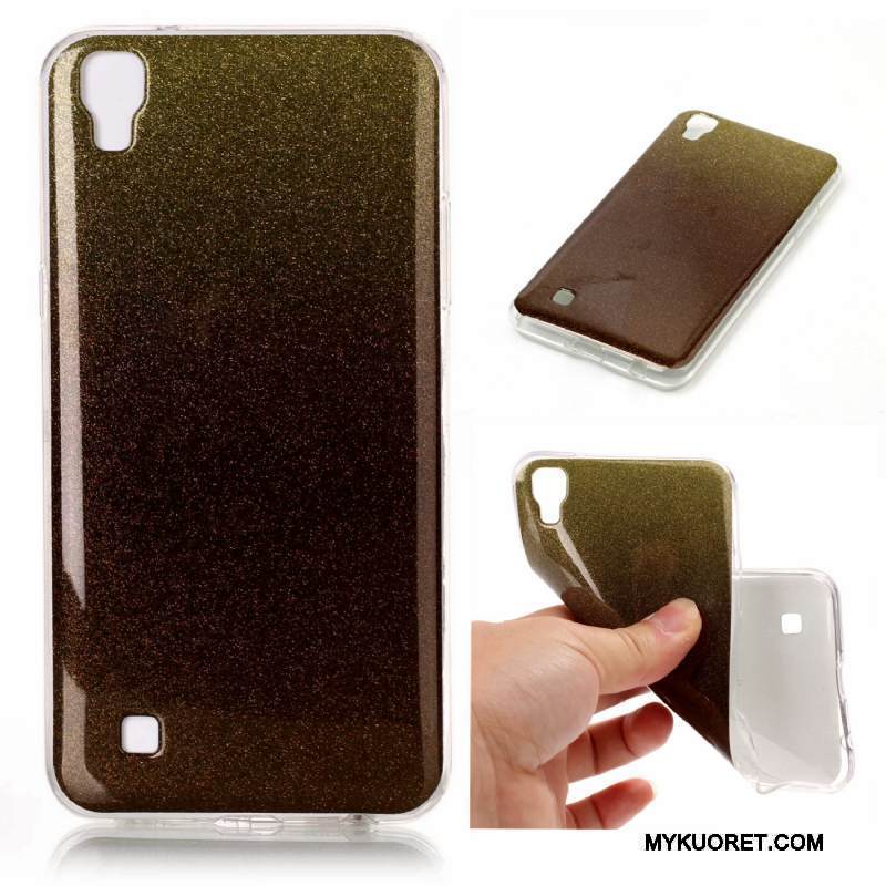 Kuori Lg X Power Silikoni Puhelimen Kuoret Murtumaton, Kotelo Lg X Power Suojaus Kaltevuus Violetti