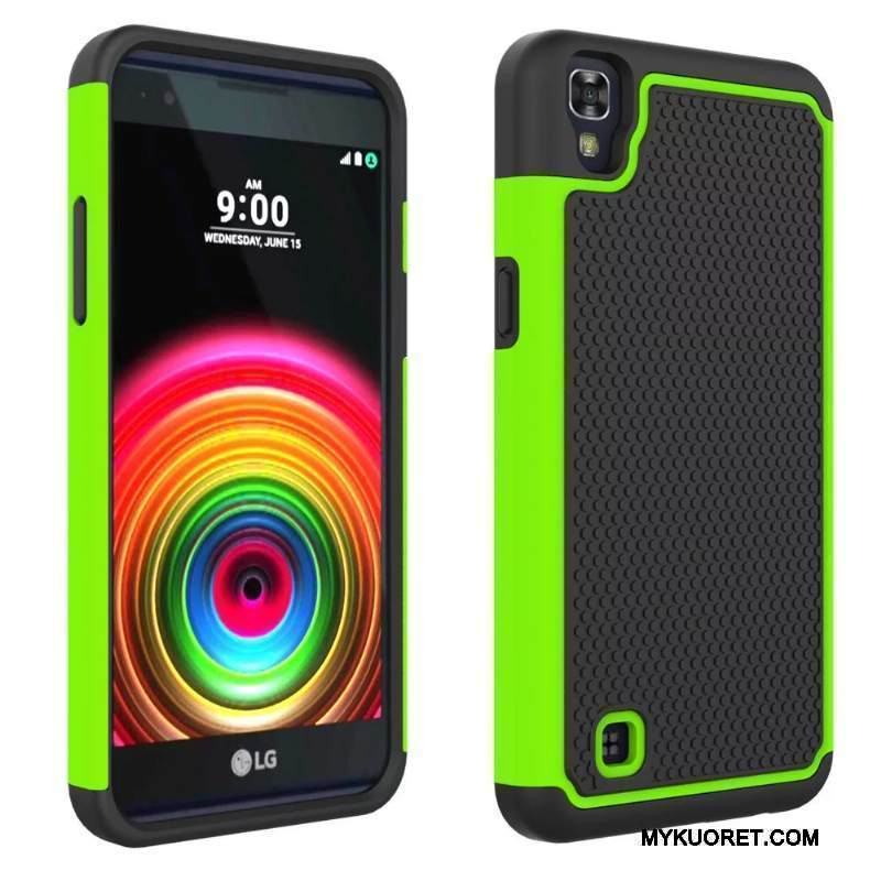 Kuori Lg X Power Silikoni Puhelimen Kuoret Violetti, Kotelo Lg X Power Pehmeä Neste Liukumaton Murtumaton