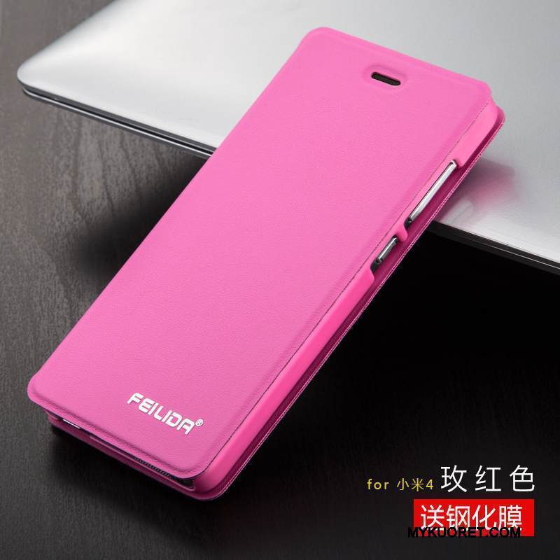 Kuori Mi 4 Kuoret Trendi Murtumaton, Kotelo Mi 4 Suojaus Takakansi Yksinkertainen