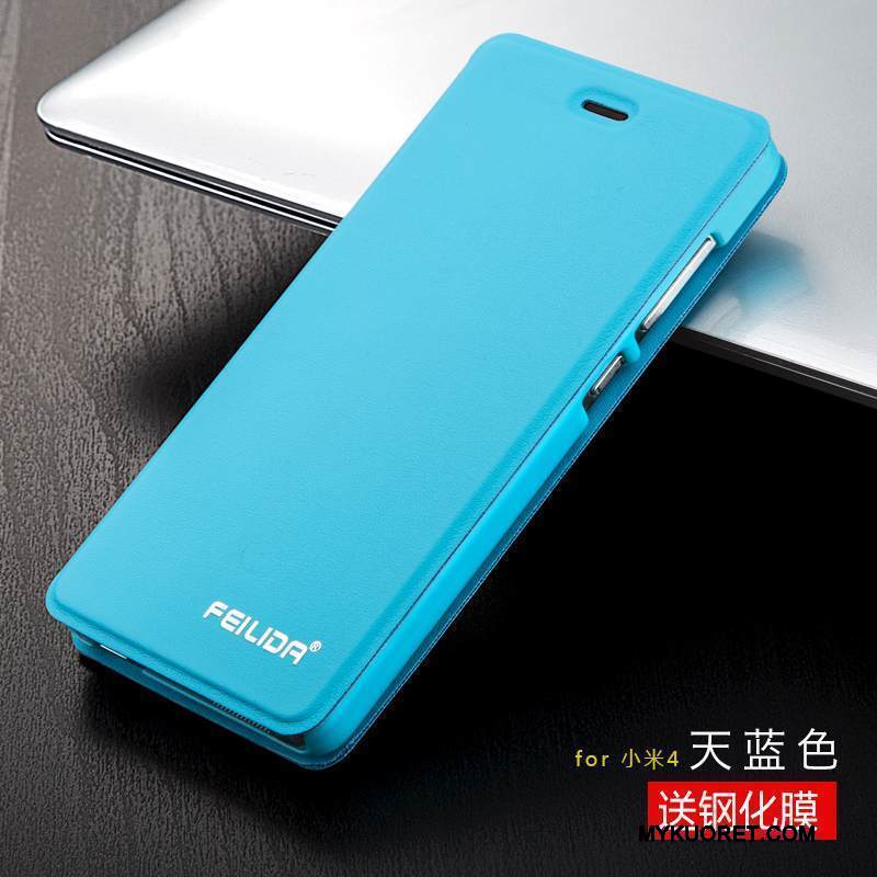 Kuori Mi 4 Kuoret Trendi Murtumaton, Kotelo Mi 4 Suojaus Takakansi Yksinkertainen