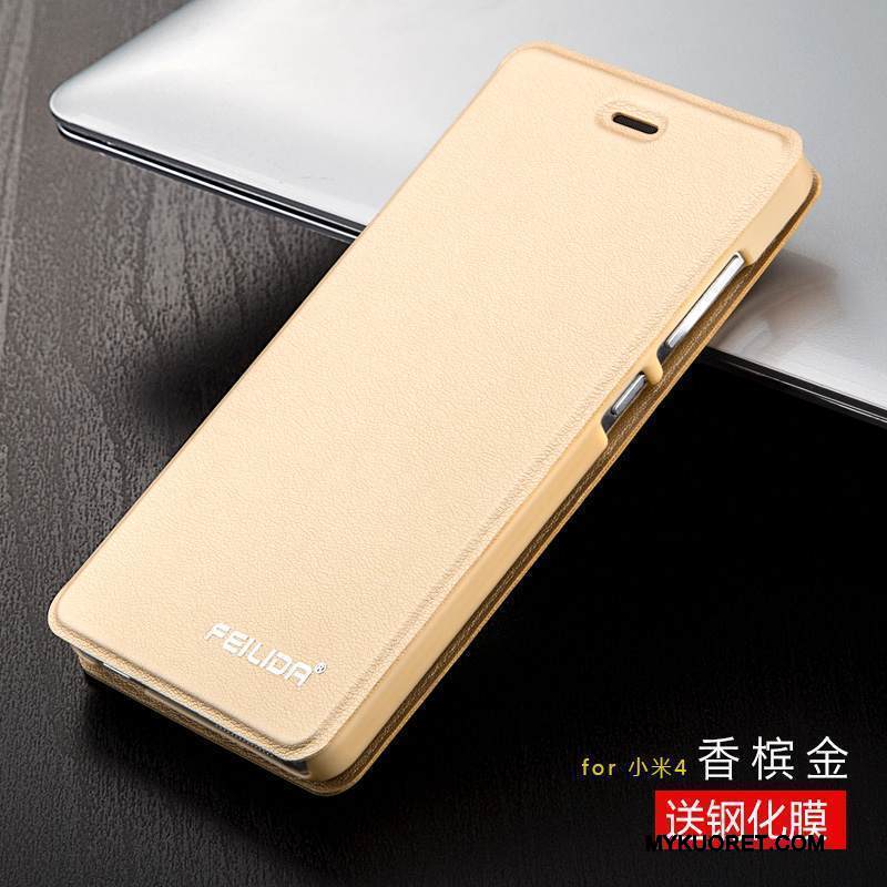 Kuori Mi 4 Kuoret Trendi Murtumaton, Kotelo Mi 4 Suojaus Takakansi Yksinkertainen