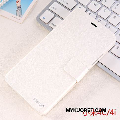 Kuori Mi 4 Kuoret Valkoinen Puhelimen Kuoret, Kotelo Mi 4 Laukut Pieni Murtumaton