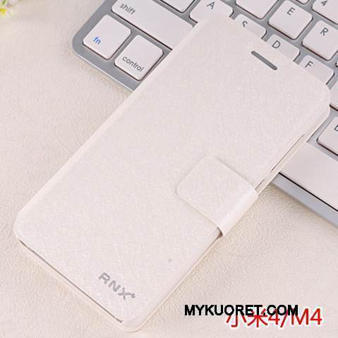 Kuori Mi 4 Kuoret Valkoinen Puhelimen Kuoret, Kotelo Mi 4 Laukut Pieni Murtumaton