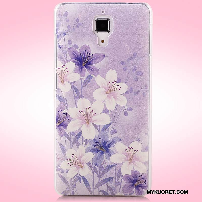 Kuori Mi 4 Monivärinen Kova Puhelimen Kuoret, Kotelo Mi 4 Suojaus Pieni