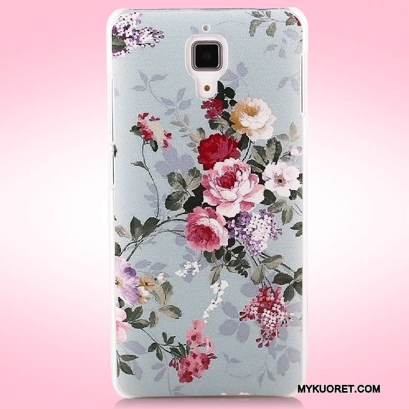 Kuori Mi 4 Monivärinen Kova Puhelimen Kuoret, Kotelo Mi 4 Suojaus Pieni