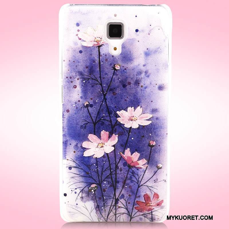 Kuori Mi 4 Monivärinen Kova Puhelimen Kuoret, Kotelo Mi 4 Suojaus Pieni