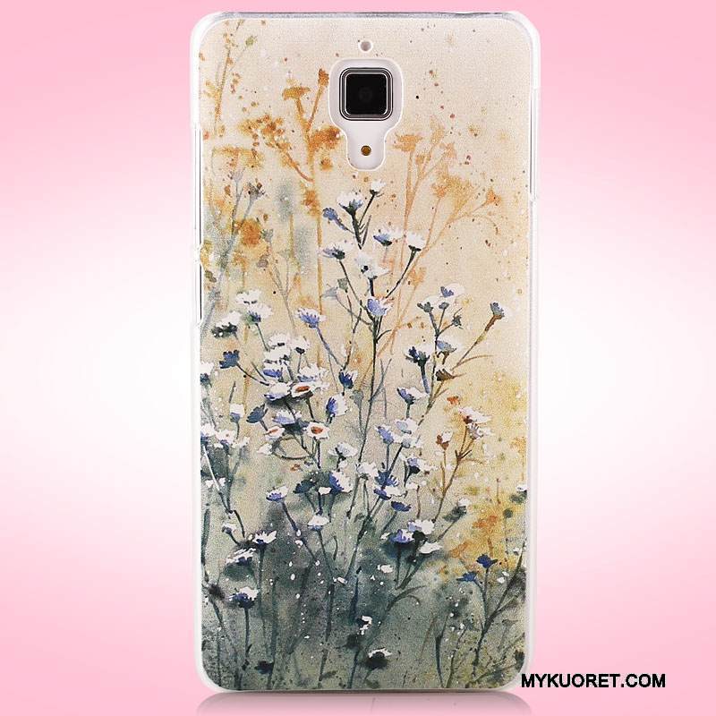 Kuori Mi 4 Monivärinen Kova Puhelimen Kuoret, Kotelo Mi 4 Suojaus Pieni