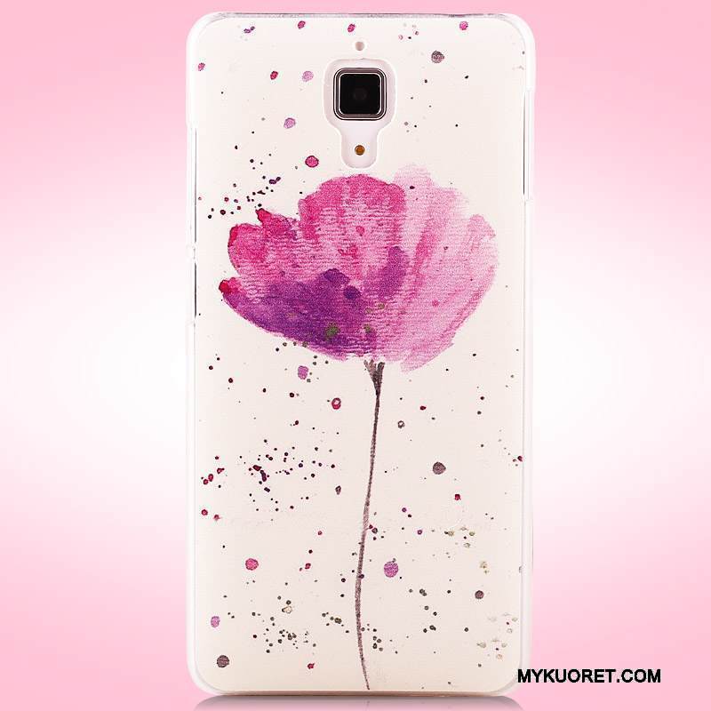 Kuori Mi 4 Monivärinen Kova Puhelimen Kuoret, Kotelo Mi 4 Suojaus Pieni