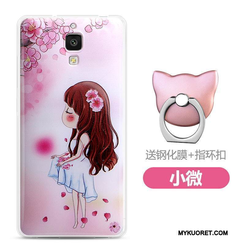 Kuori Mi 4 Monivärinen Pieni Puhelimen Kuoret, Kotelo Mi 4 Suojaus