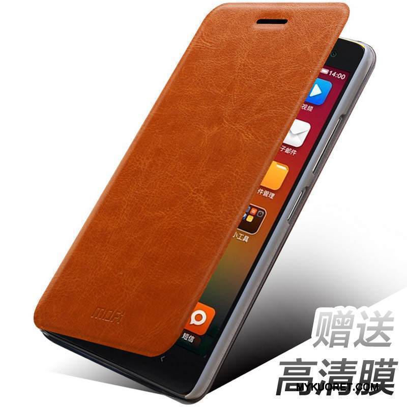 Kuori Mi 4 Nahka Pieni Murtumaton, Kotelo Mi 4 Monivärinen Puhelimen Kuoret