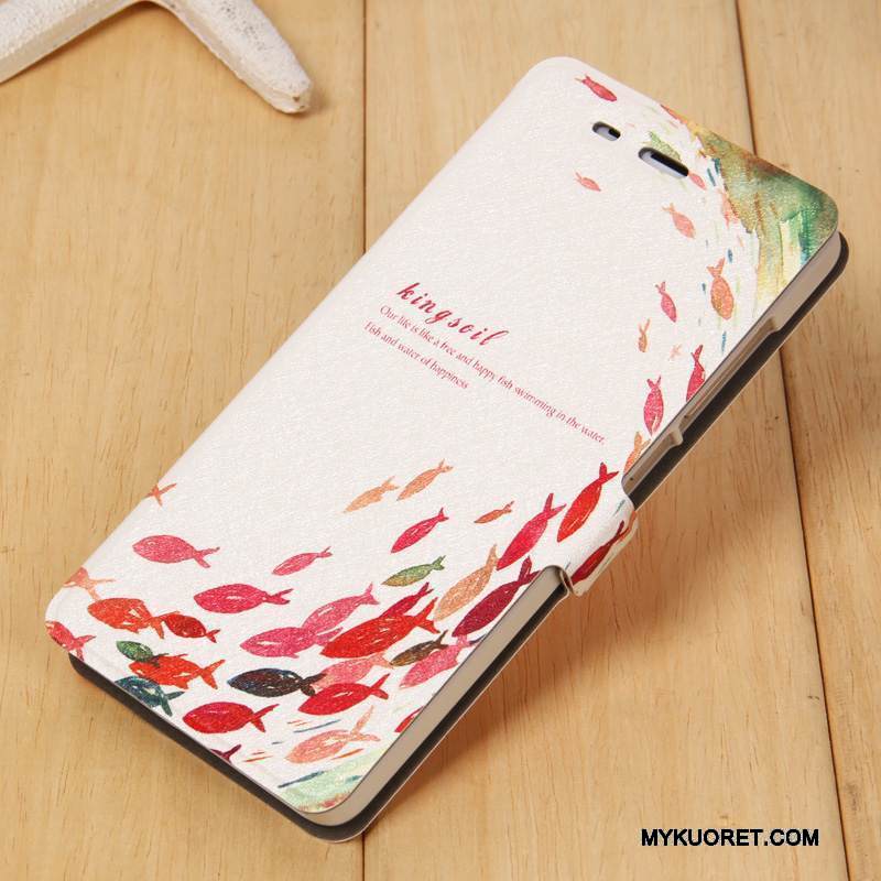 Kuori Mi 4 Nahka Trendi Vihreä, Kotelo Mi 4 Maalaus Pieni Puhelimen Kuoret