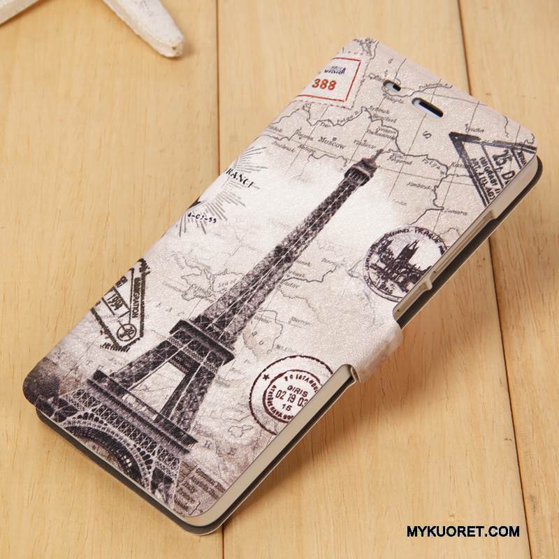 Kuori Mi 4 Nahka Trendi Vihreä, Kotelo Mi 4 Maalaus Pieni Puhelimen Kuoret