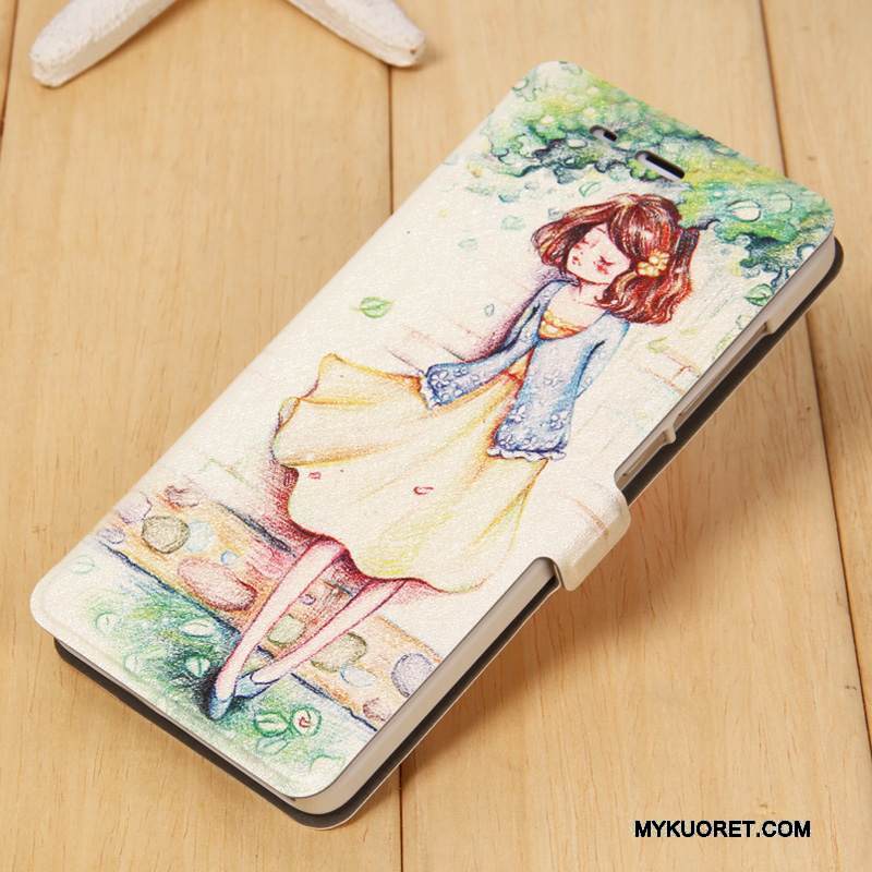 Kuori Mi 4 Nahka Trendi Vihreä, Kotelo Mi 4 Maalaus Pieni Puhelimen Kuoret