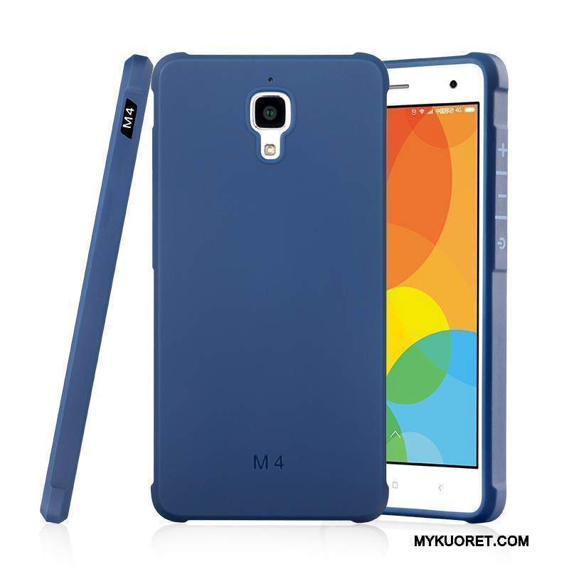 Kuori Mi 4 Pehmeä Neste Murtumaton Pieni, Kotelo Mi 4 Suojaus Puhelimen Kuoret Pesty Suede