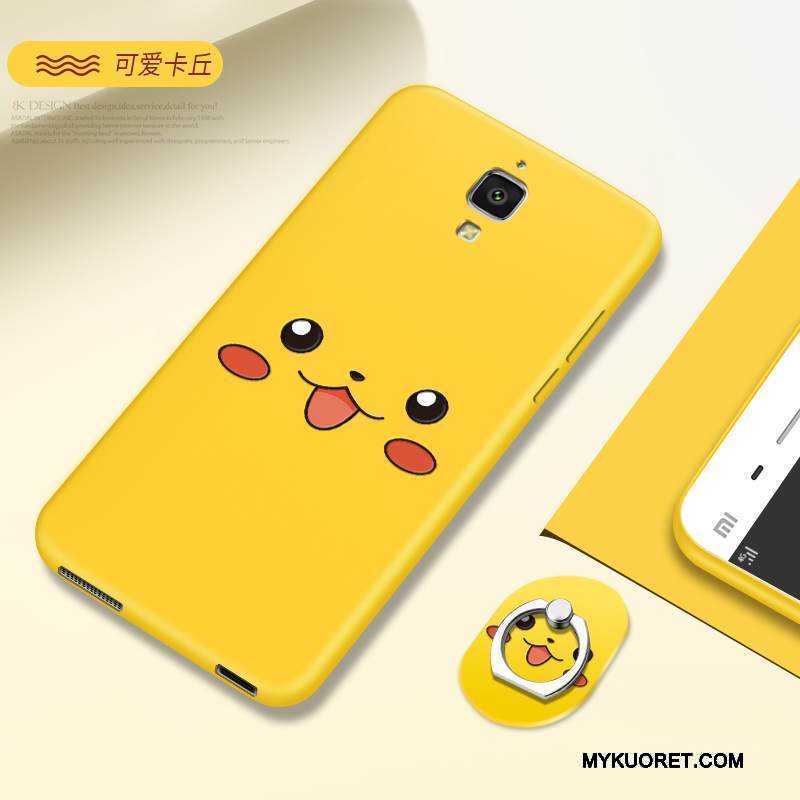 Kuori Mi 4 Pehmeä Neste Pesty Suede Trendi, Kotelo Mi 4 Laukut Pieni Murtumaton