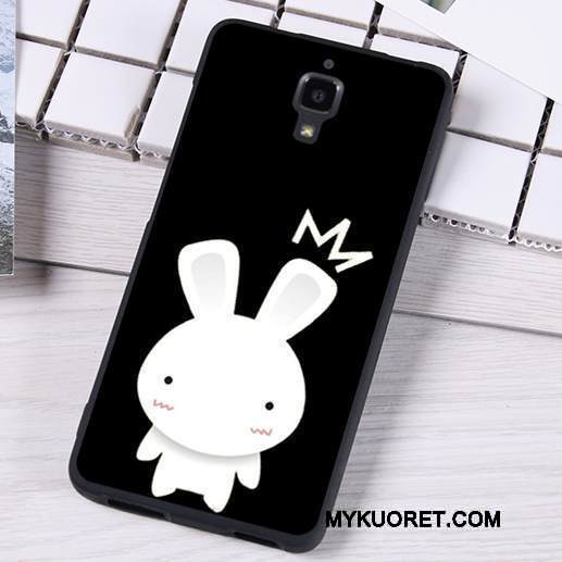 Kuori Mi 4 Pehmeä Neste Pieni Puhelimen Kuoret, Kotelo Mi 4 Laukut Musta Murtumaton