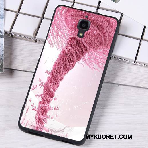 Kuori Mi 4 Pehmeä Neste Pieni Puhelimen Kuoret, Kotelo Mi 4 Laukut Musta Murtumaton